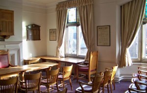 Our sunny Council Chamber