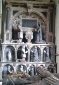 Bakewell Church Manners and Vernon monuments